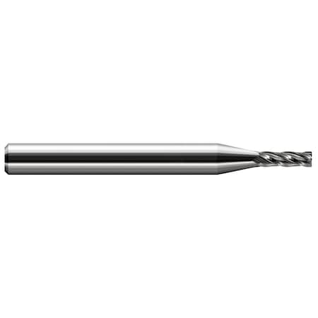 Harvey Tool Mini End Mill-2 Flute-Corner Radius 0.2500" (1/4) Cutter DIAx0.0400" Radius x0.7500" (3/4) L of Cut 47440